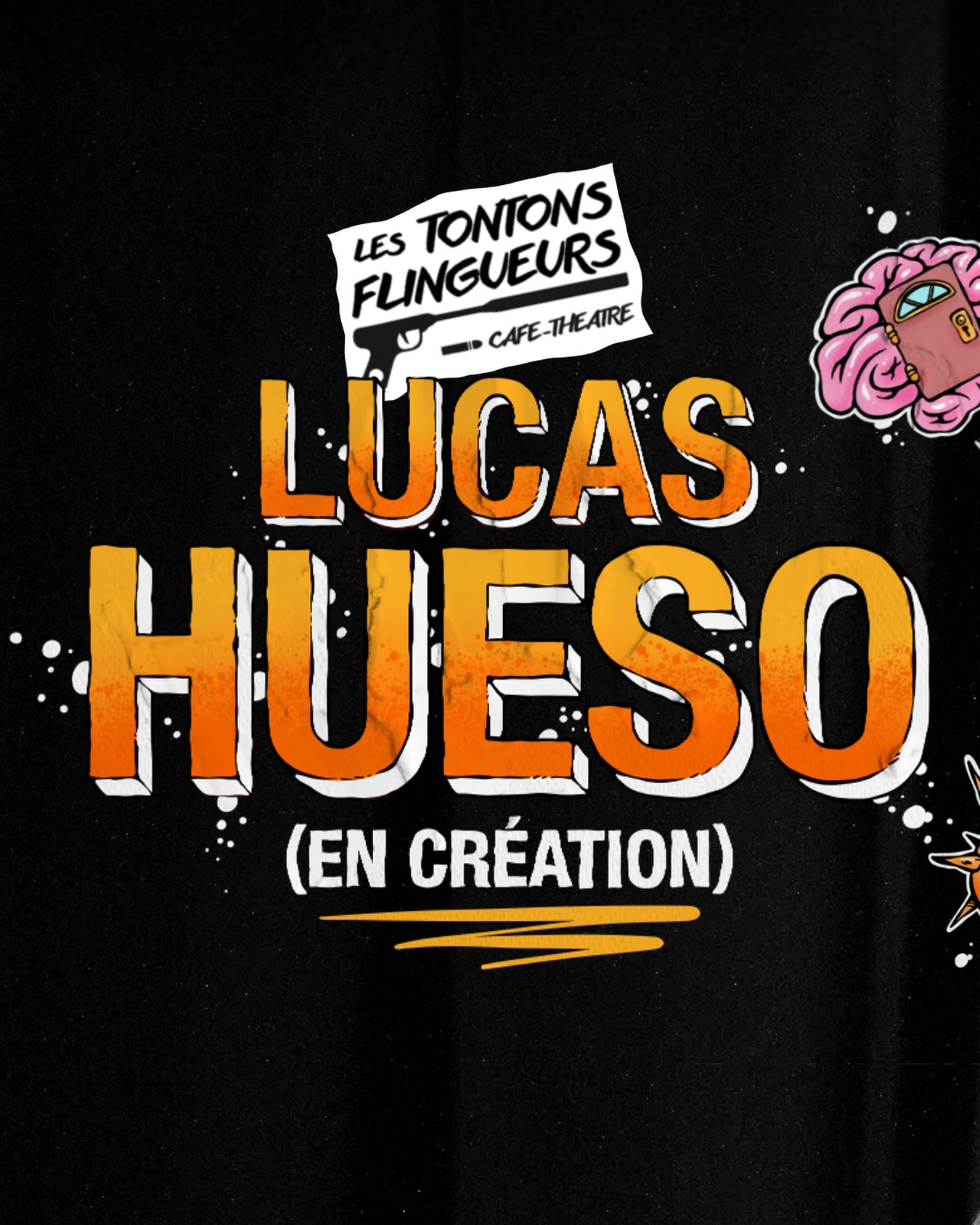 Je jouerai les meilleures blagues que j’ai jamais écrite du 1er octobre au 27 décembre, du mercredi au samedi à 21h au @tontonsflingueurscafetheatre
Avertissement, ceci est un spectacle en création déconseillé aux enfants, à toute personne ayant des attentes et à Télérama.
Lien de billetterie dans ma bio ❤️
